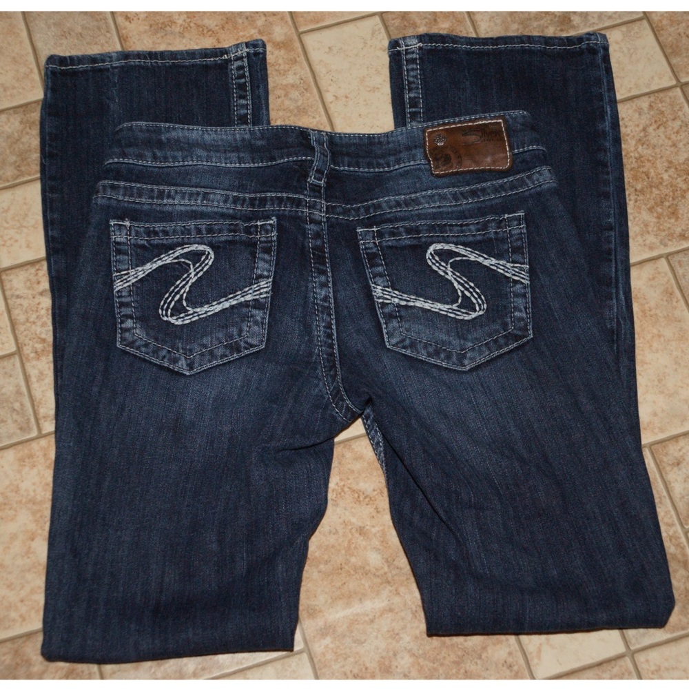 Silver Aiko bootcut jeans W27/L33 - Picture 4 of 8